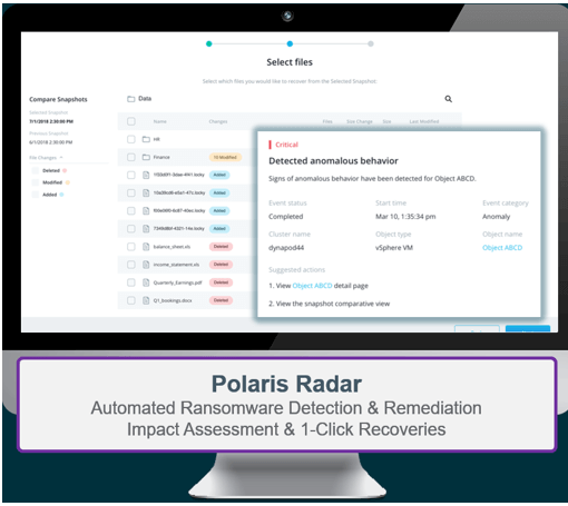 Rubrik Radar - Ransomware Detection and Remediation